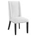 Baron Fabric Dining Chair - White - MOD10325