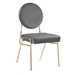 Craft Performance Velvet Dining Side Chair - Gold Gray - MOD10357