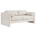 Visible Boucle Fabric Sofa - Ivory