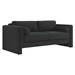 Visible Boucle Fabric Sofa - Black - MOD10457