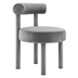 Toulouse Performance Velvet Dining Chair - Gray