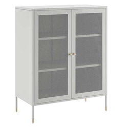 Covelo 32" Accent Cabinet - Light Gray 