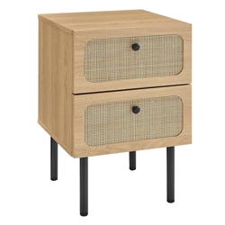 Chaucer 2-Drawer Nightstand - Oak 