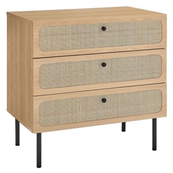 Chaucer 3-Drawer Chest - Oak 