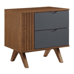 Dylan Nightstand - Walnut Gray 