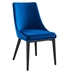 Viscount Performance Velvet Dining Chair - Navy