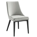 Viscount Performance Velvet Dining Chair - Light Gray - MOD12500