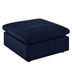 Commix Sunbrella® Outdoor Patio Ottoman - Navy