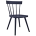 Sutter Wood Dining Side Chair - Midnight Blue