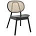 Malina Wood Dining Side Chair - Black