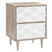 Vespera 2-Drawer Nightstand - Oak White - MOD13349