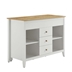 Farmstead Kitchen Island - Oak White