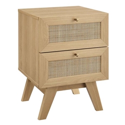 Soma 2-Drawer Nightstand - Oak 