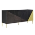 Alchemist Storage Cabinet Sideboard - Black Gold