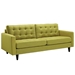 Empress Upholstered Fabric Sofa - Wheatgrass - MOD1023