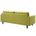 Empress Upholstered Fabric Sofa - Wheatgrass - MOD1023