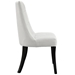 Noblesse Dining Vinyl Side Chair - White - MOD1045