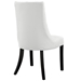 Noblesse Dining Vinyl Side Chair - White - MOD1045