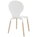 Path Dining Wood Side Chair - White - MOD1058