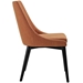 Viscount Fabric Dining Chair - Orange - MOD1137