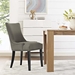 Marquis Fabric Dining Chair - Granite - MOD1145