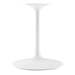 Lippa 40" Round Wood Top Dining Table - White - MOD1156