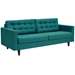 Empress Armchair and Sofa Set of 2 - Teal - MOD1341