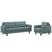 Empress Armchair and Sofa Set of 2 - Laguna - MOD1347