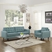 Empress Armchair and Sofa Set of 2 - Laguna - MOD1347