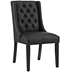 Baronet Vinyl Dining Chair - Black Style A