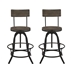 Procure Bar Stool Set of 2 - Brown