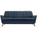 Beguile Upholstered Fabric Sofa - Azure - MOD1923