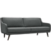 Verve Upholstered Fabric Sofa - Gray - MOD2390