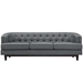 Coast Upholstered Fabric Sofa - Gray - MOD2397