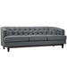 Coast Upholstered Fabric Sofa - Gray - MOD2397