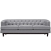 Coast Upholstered Fabric Sofa - Light Gray