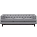 Coast Upholstered Fabric Sofa - Light Gray - MOD2398