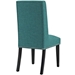 Baron Fabric Dining Chair - Teal - MOD2811