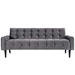 Delve Performance Velvet Sofa - Gray - MOD3288