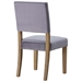 Oblige Wood Dining Chair - Gray - MOD3380