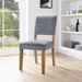 Oblige Wood Dining Chair - Gray - MOD3380