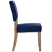 Oblige Wood Dining Chair - Navy - MOD3382