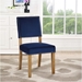 Oblige Wood Dining Chair - Navy - MOD3382