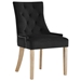 Pose Performance Velvet Dining Chair - Black - MOD3447