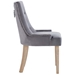 Pose Performance Velvet Dining Chair - Gray - MOD3448