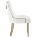 Pose Performance Velvet Dining Chair - Ivory - MOD3449