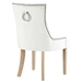 Pose Performance Velvet Dining Chair - Ivory - MOD3449