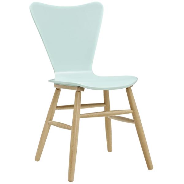 Cascade Wood Dining Chair - Light Blue 