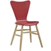 Cascade Wood Dining Chair - Red