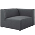 Mingle Fabric Right-Facing Sofa - Gray